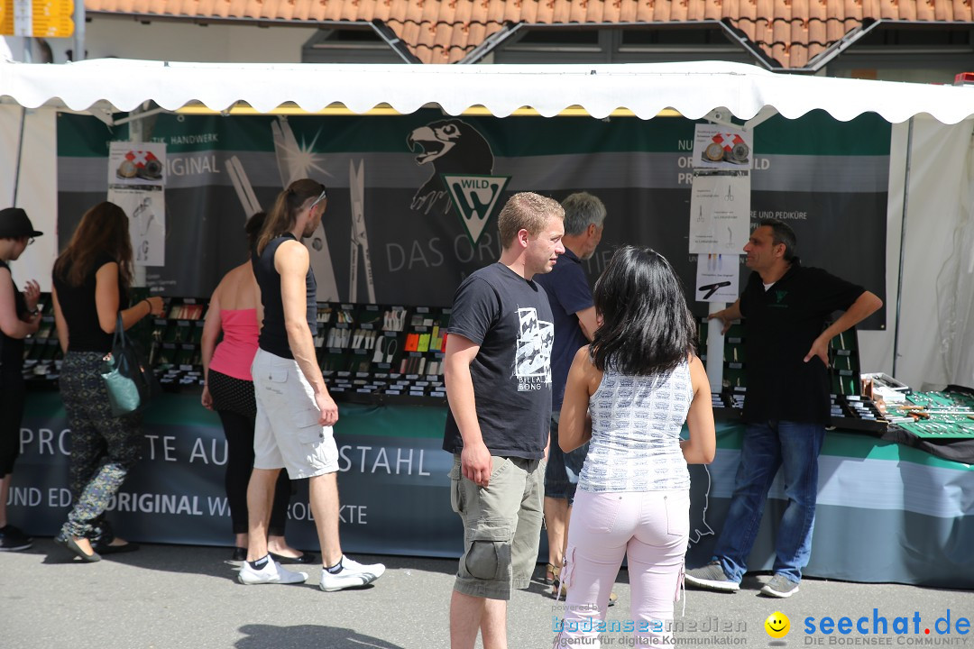 Schweizer Feiertag - Strassenfest: Stockach am Bodensee, 13.06.2015