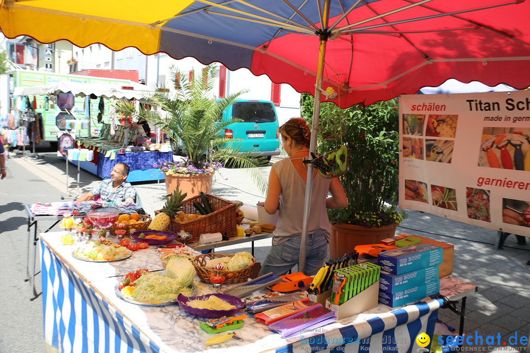 Schweizer Feiertag - Strassenfest: Stockach am Bodensee, 13.06.2015