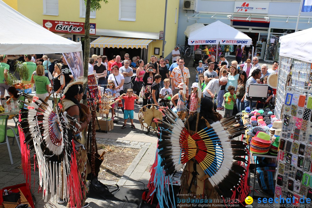 Schweizer Feiertag - Strassenfest: Stockach am Bodensee, 13.06.2015