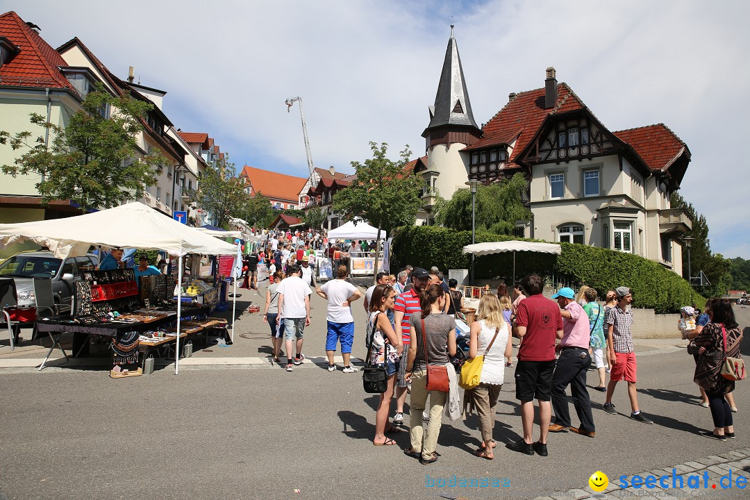 Schweizer Feiertag - Strassenfest: Stockach am Bodensee, 13.06.2015