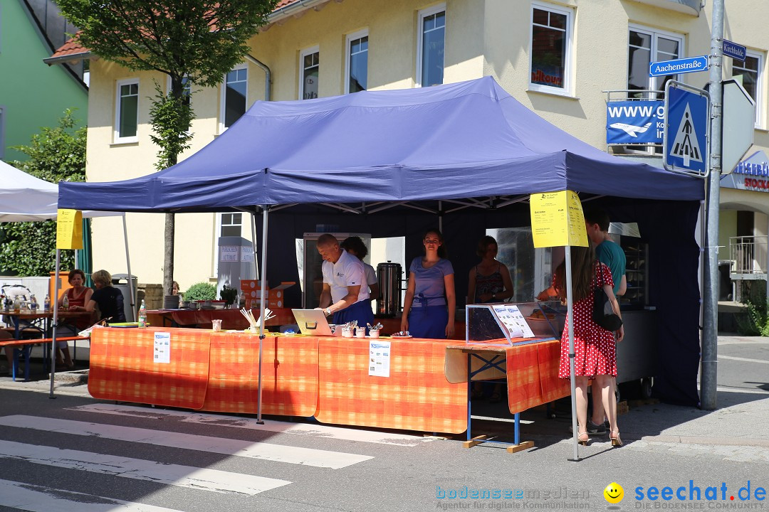 Schweizer Feiertag - Strassenfest: Stockach am Bodensee, 13.06.2015