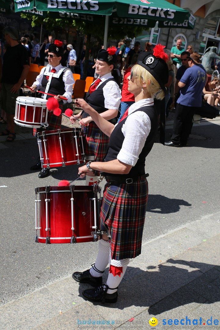 Schweizer Feiertag - Strassenfest: Stockach am Bodensee, 13.06.2015