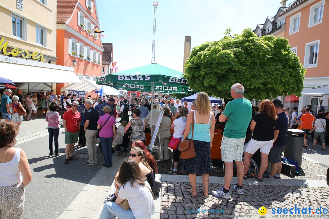 Schweizer Feiertag - Strassenfest: Stockach am Bodensee, 13.06.2015