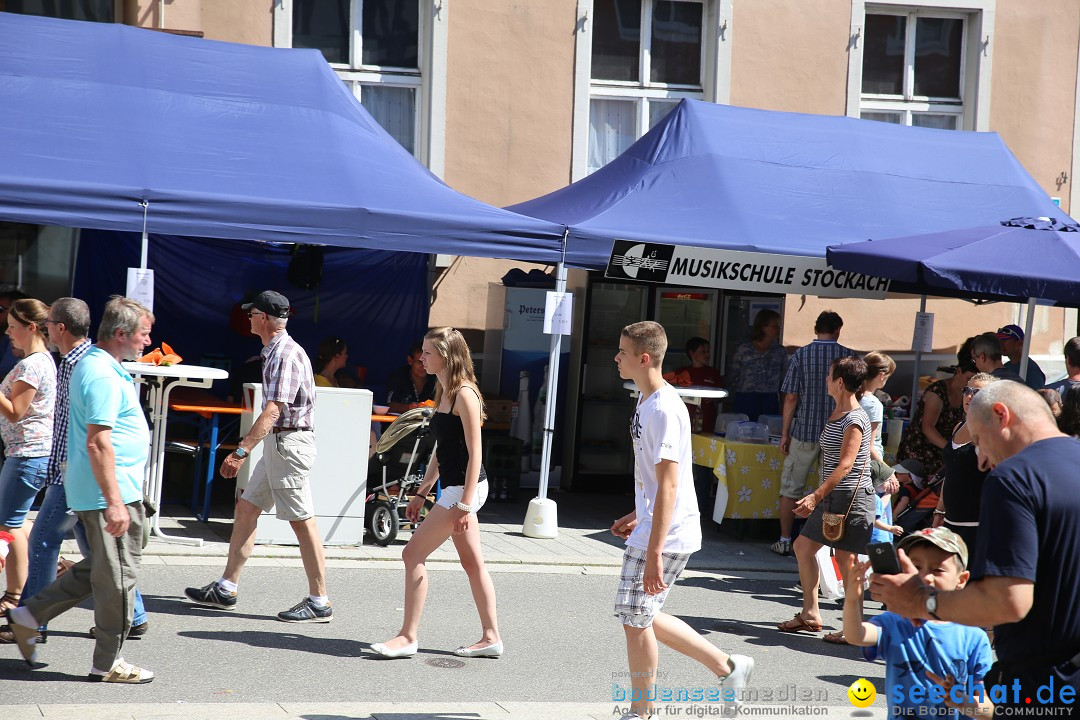 Schweizer Feiertag - Strassenfest: Stockach am Bodensee, 13.06.2015