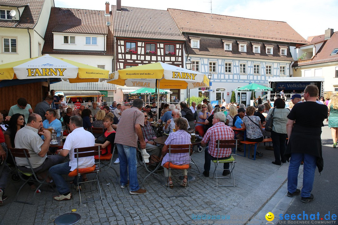 Schweizer Feiertag - Strassenfest: Stockach am Bodensee, 13.06.2015