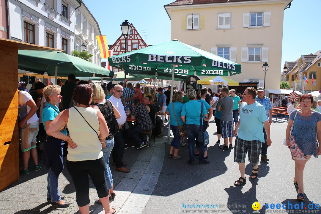 Schweizer Feiertag - Strassenfest: Stockach am Bodensee, 13.06.2015