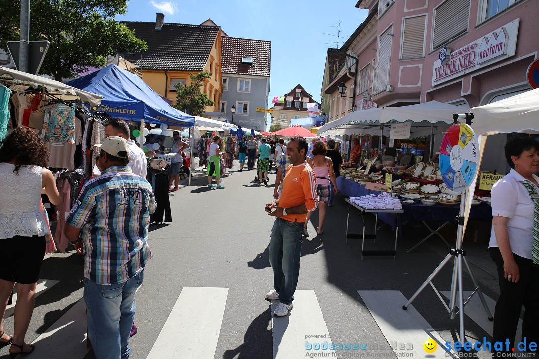 Schweizer Feiertag - Strassenfest: Stockach am Bodensee, 13.06.2015