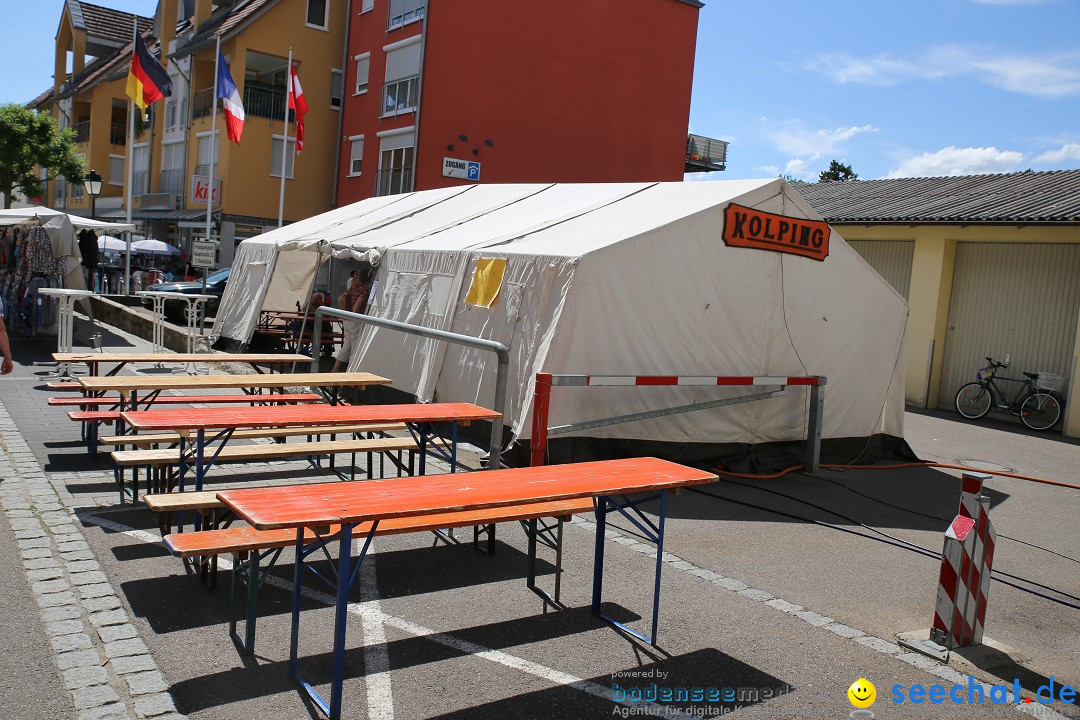 Schweizer Feiertag - Strassenfest: Stockach am Bodensee, 13.06.2015