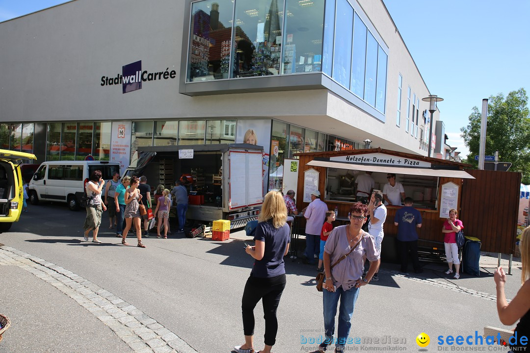 Schweizer Feiertag - Strassenfest: Stockach am Bodensee, 13.06.2015