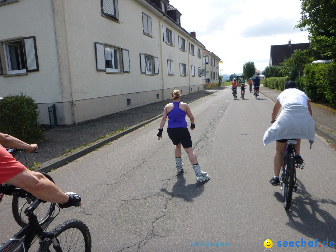 SlowUp Hegau-Schaffhausen, TEAM seechat.de Bodensee-Community, 14.06.15