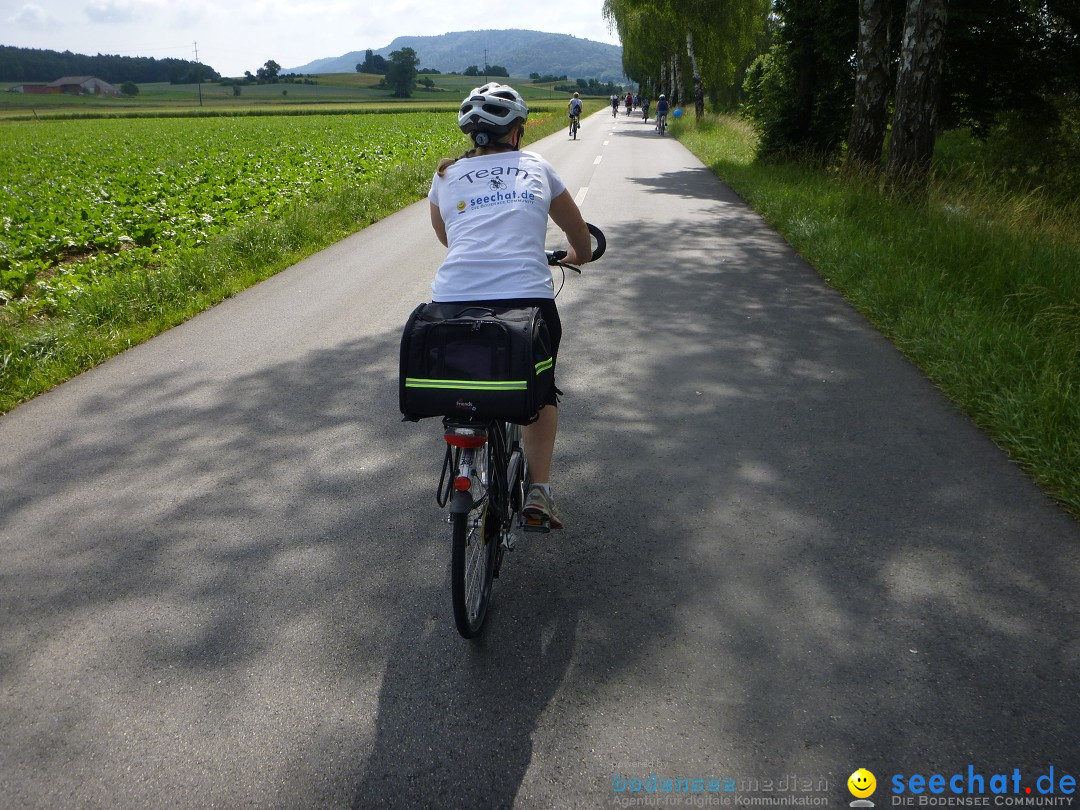 SlowUp Hegau-Schaffhausen, TEAM seechat.de Bodensee-Community, 14.06.15