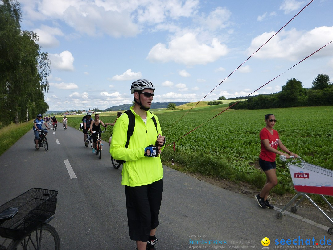 SlowUp Hegau-Schaffhausen, TEAM seechat.de Bodensee-Community, 14.06.15