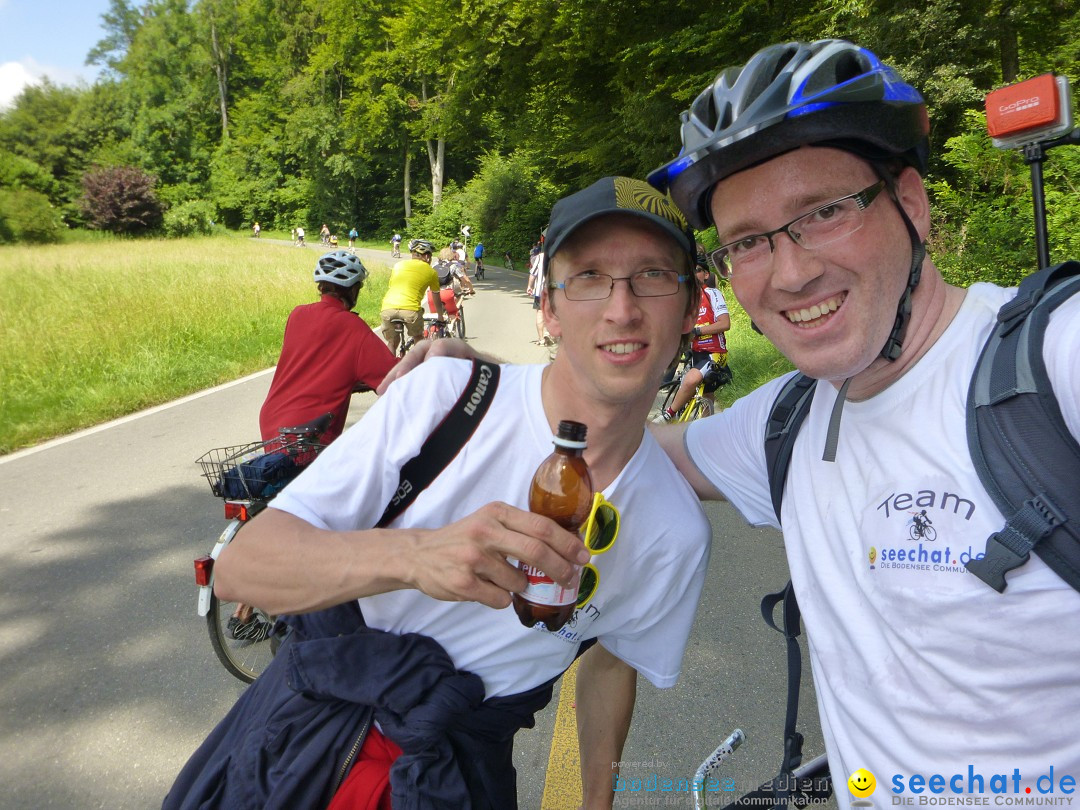 SlowUp Hegau-Schaffhausen, TEAM seechat.de Bodensee-Community, 14.06.15