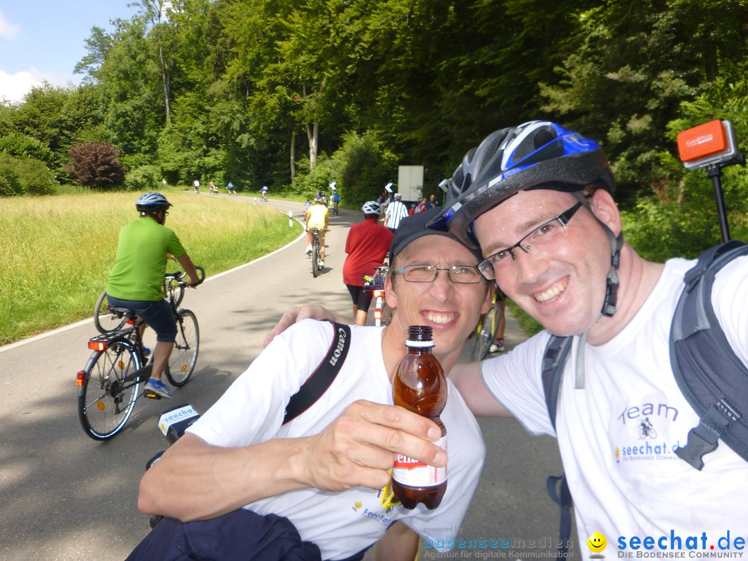 SlowUp Hegau-Schaffhausen, TEAM seechat.de Bodensee-Community, 14.06.15