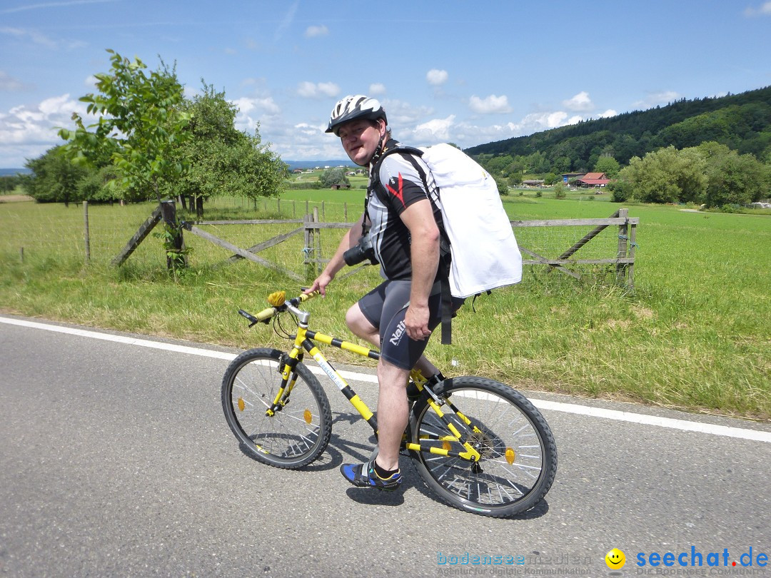 SlowUp Hegau-Schaffhausen, TEAM seechat.de Bodensee-Community, 14.06.15