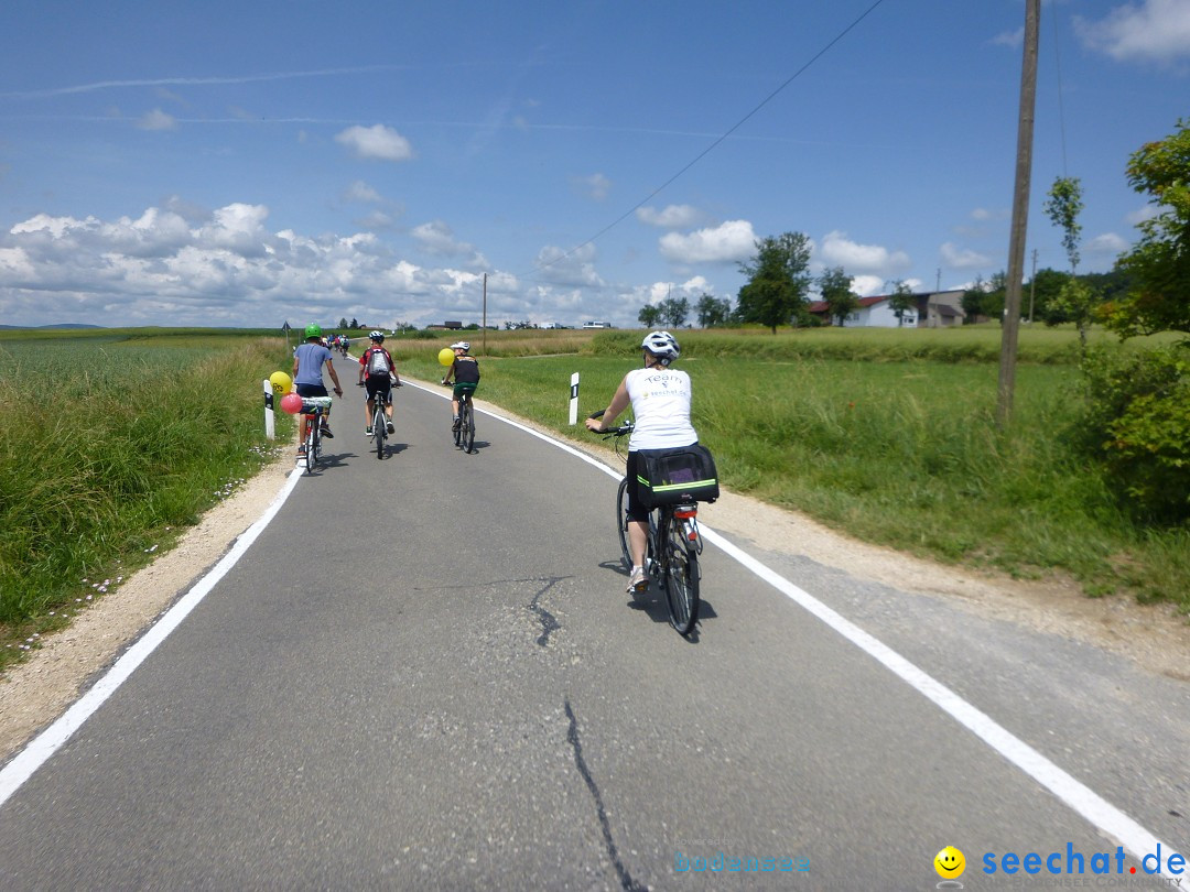 SlowUp Hegau-Schaffhausen, TEAM seechat.de Bodensee-Community, 14.06.15