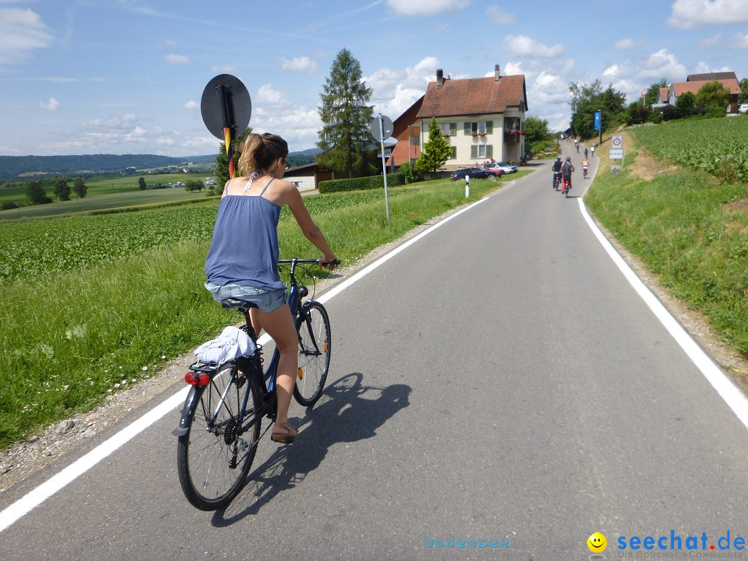 SlowUp Hegau-Schaffhausen, TEAM seechat.de Bodensee-Community, 14.06.15