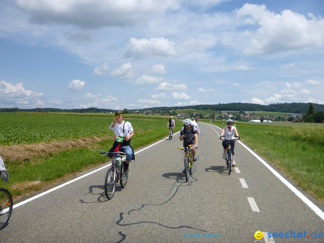 SlowUp Hegau-Schaffhausen, TEAM seechat.de Bodensee-Community, 14.06.15