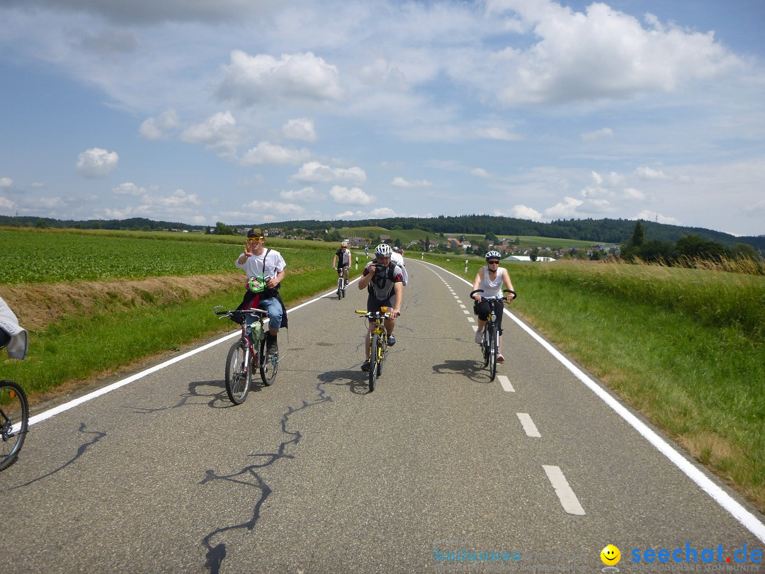 SlowUp Hegau-Schaffhausen, TEAM seechat.de Bodensee-Community, 14.06.15