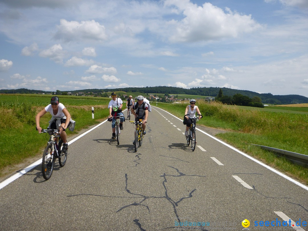 SlowUp Hegau-Schaffhausen, TEAM seechat.de Bodensee-Community, 14.06.15