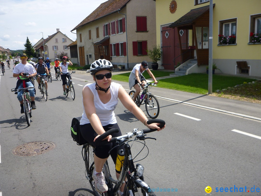 SlowUp Hegau-Schaffhausen, TEAM seechat.de Bodensee-Community, 14.06.15