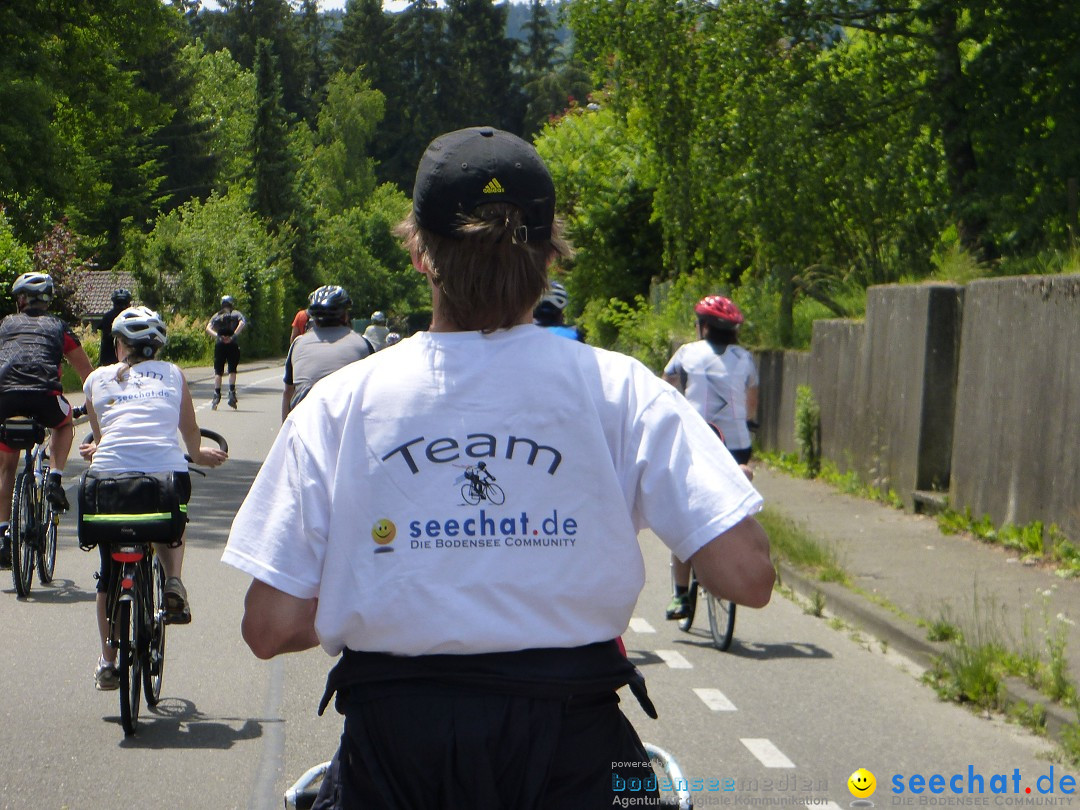 SlowUp Hegau-Schaffhausen, TEAM seechat.de Bodensee-Community, 14.06.15