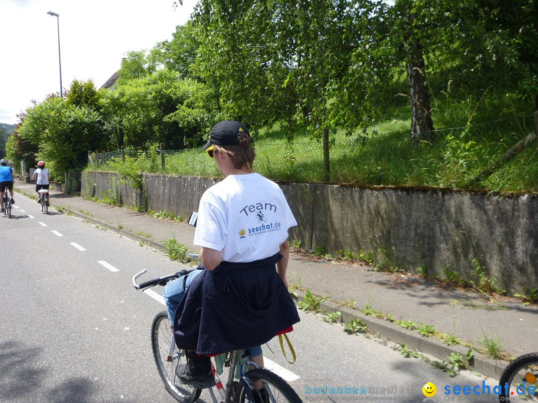 SlowUp Hegau-Schaffhausen, TEAM seechat.de Bodensee-Community, 14.06.15