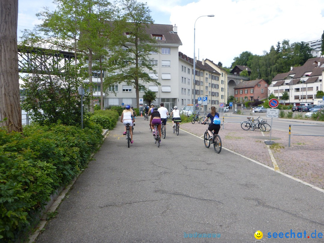 SlowUp Hegau-Schaffhausen, TEAM seechat.de Bodensee-Community, 14.06.15