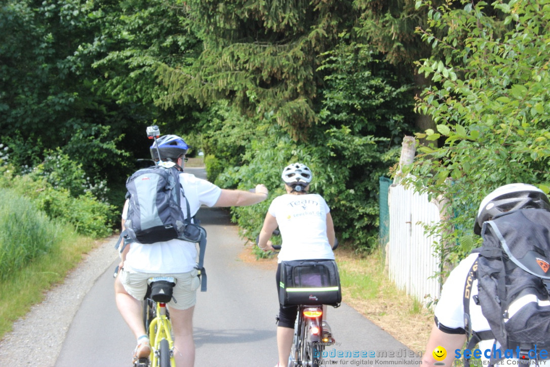 SlowUp Hegau-Schaffhausen, TEAM seechat.de Bodensee-Community, 14.06.15