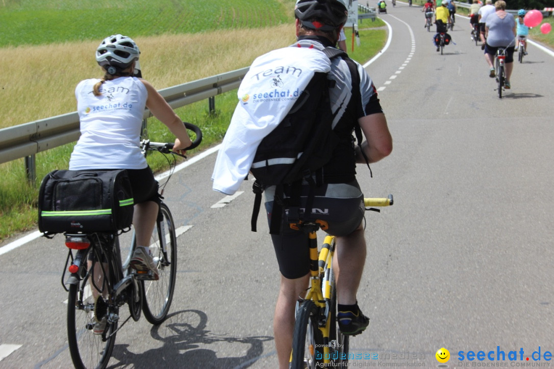 SlowUp Hegau-Schaffhausen, TEAM seechat.de Bodensee-Community, 14.06.15