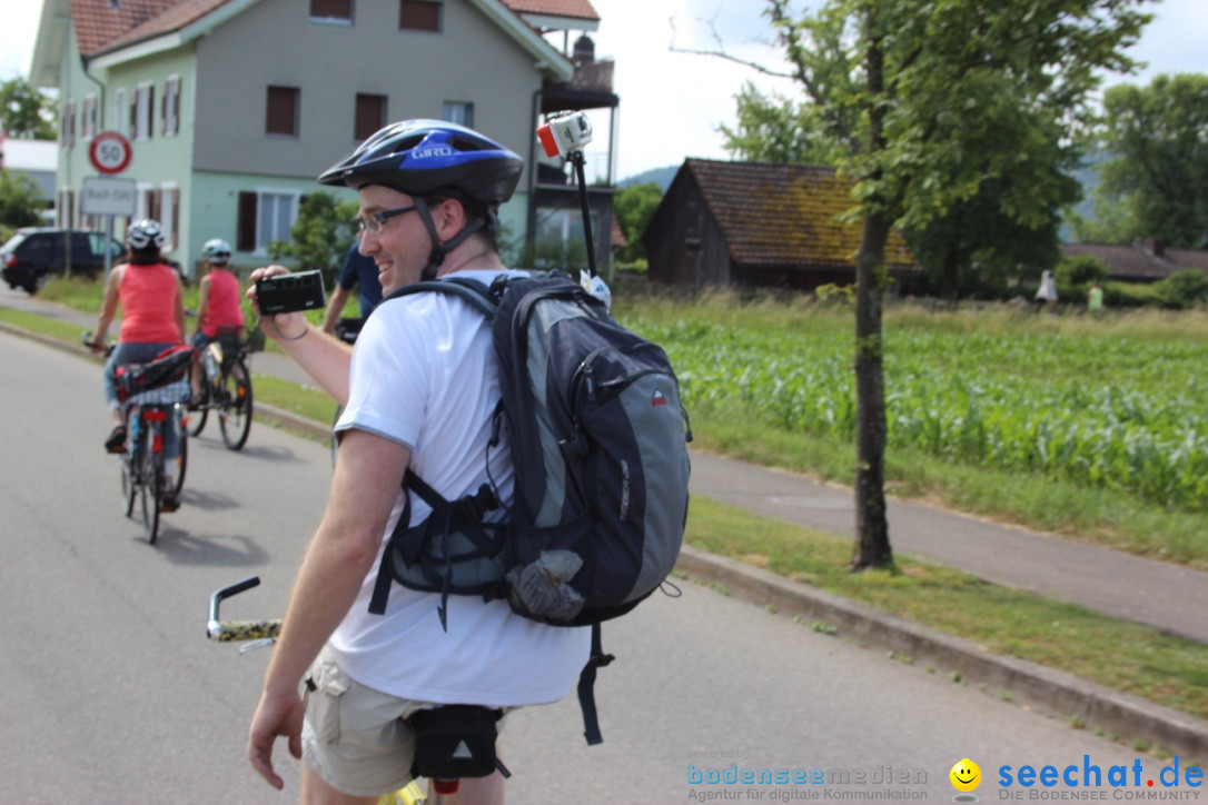 SlowUp Hegau-Schaffhausen, TEAM seechat.de Bodensee-Community, 14.06.15