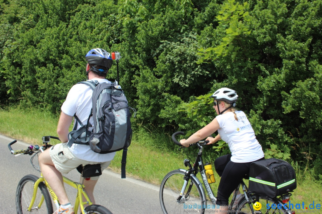 SlowUp Hegau-Schaffhausen, TEAM seechat.de Bodensee-Community, 14.06.15