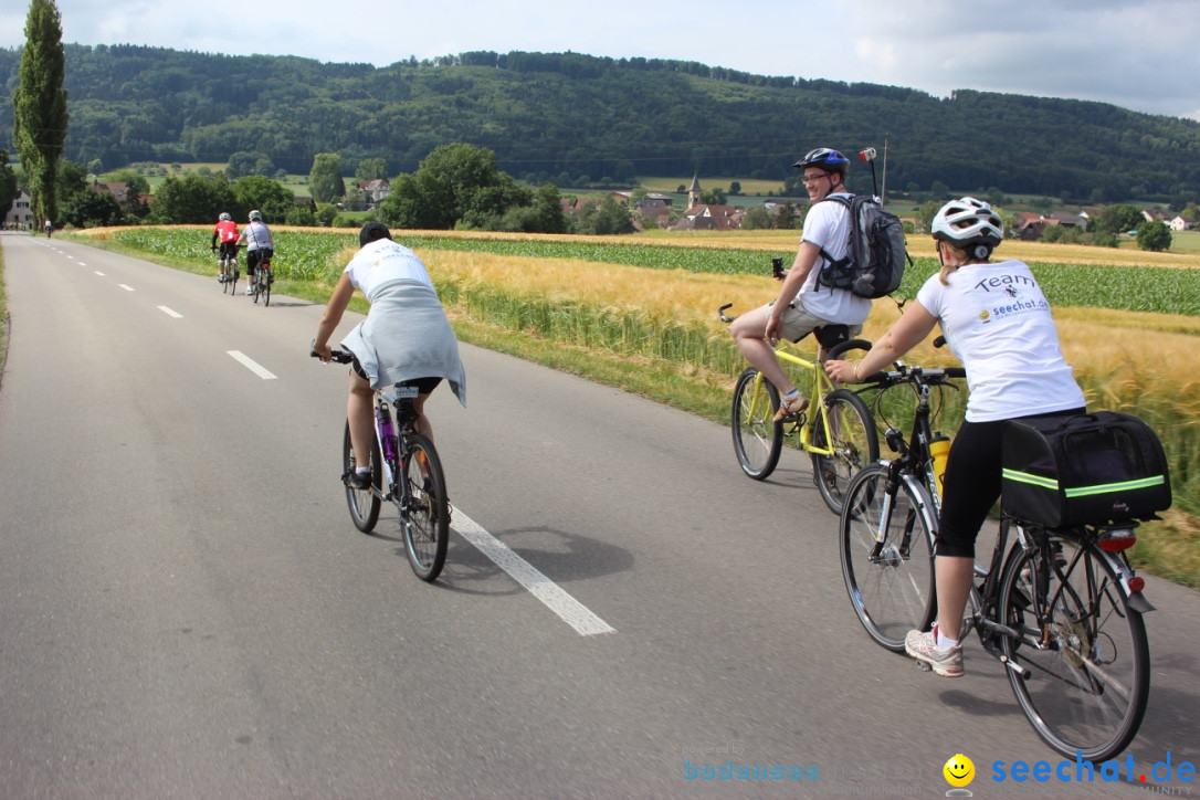 SlowUp Hegau-Schaffhausen, TEAM seechat.de Bodensee-Community, 14.06.15