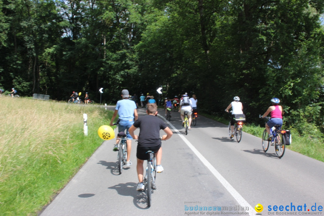 SlowUp Hegau-Schaffhausen, TEAM seechat.de Bodensee-Community, 14.06.15