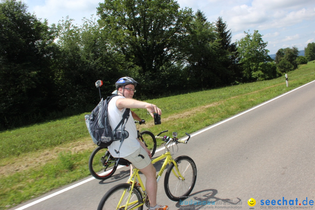 SlowUp Hegau-Schaffhausen, TEAM seechat.de Bodensee-Community, 14.06.15