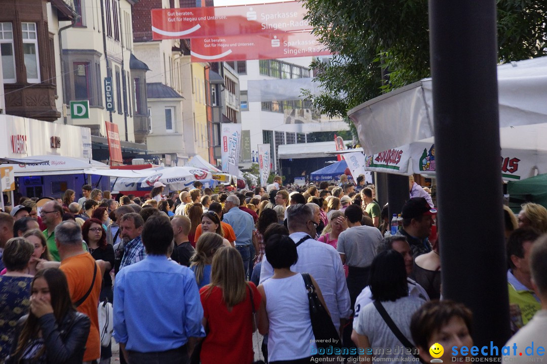 Stadtfest: Singen am Hohentwiel im Hegau - Bodensee, 27.06.2015