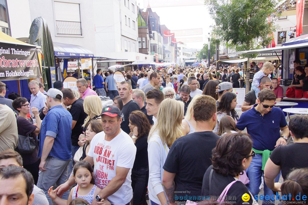 Stadtfest: Singen am Hohentwiel im Hegau - Bodensee, 27.06.2015