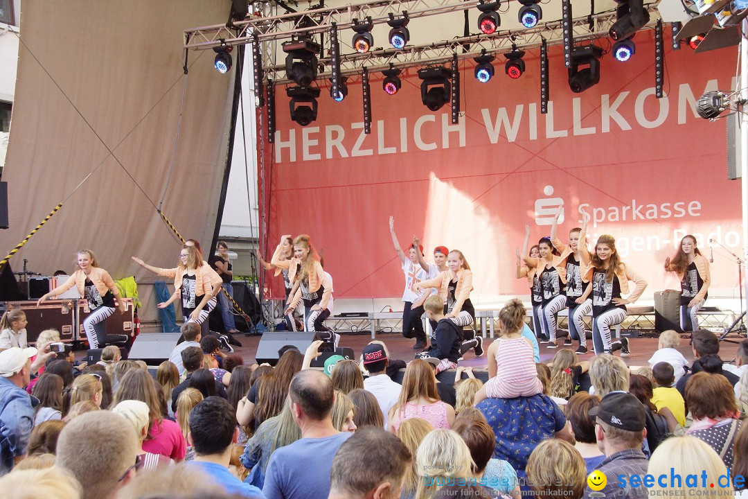 Stadtfest: Singen am Hohentwiel im Hegau - Bodensee, 27.06.2015