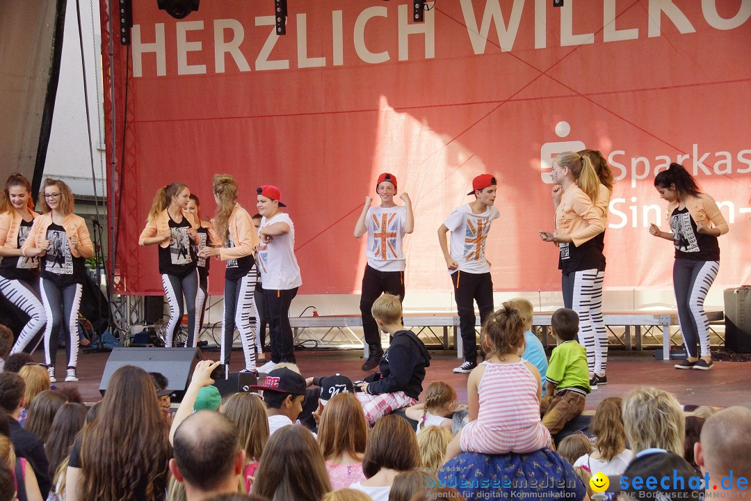 Stadtfest: Singen am Hohentwiel im Hegau - Bodensee, 27.06.2015