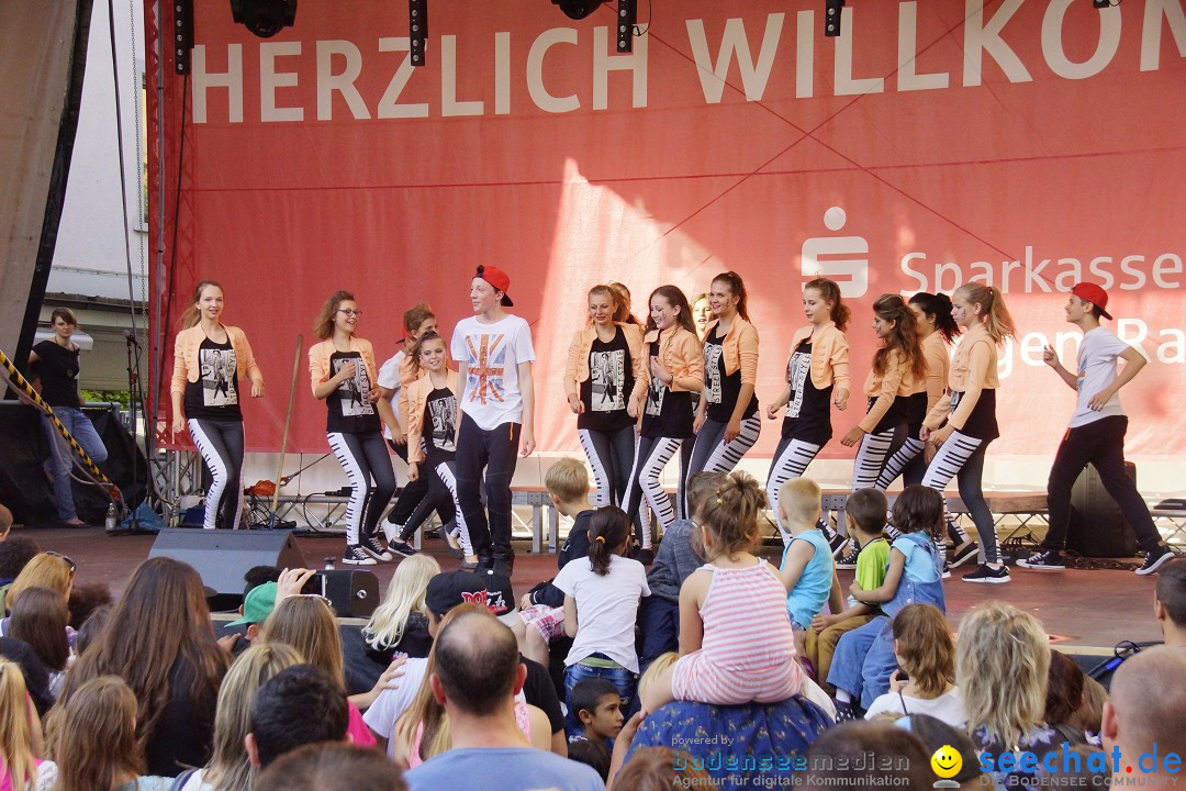 Stadtfest: Singen am Hohentwiel im Hegau - Bodensee, 27.06.2015