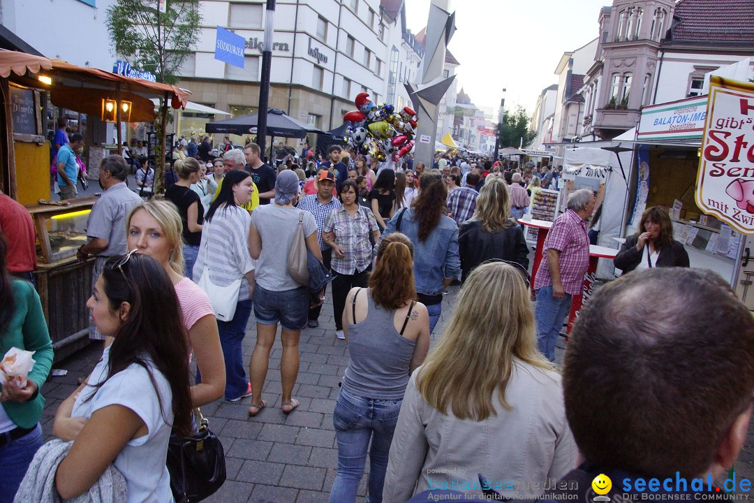 Stadtfest: Singen am Hohentwiel im Hegau - Bodensee, 27.06.2015