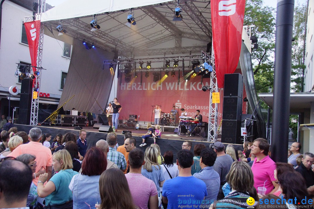 Stadtfest: Singen am Hohentwiel im Hegau - Bodensee, 27.06.2015