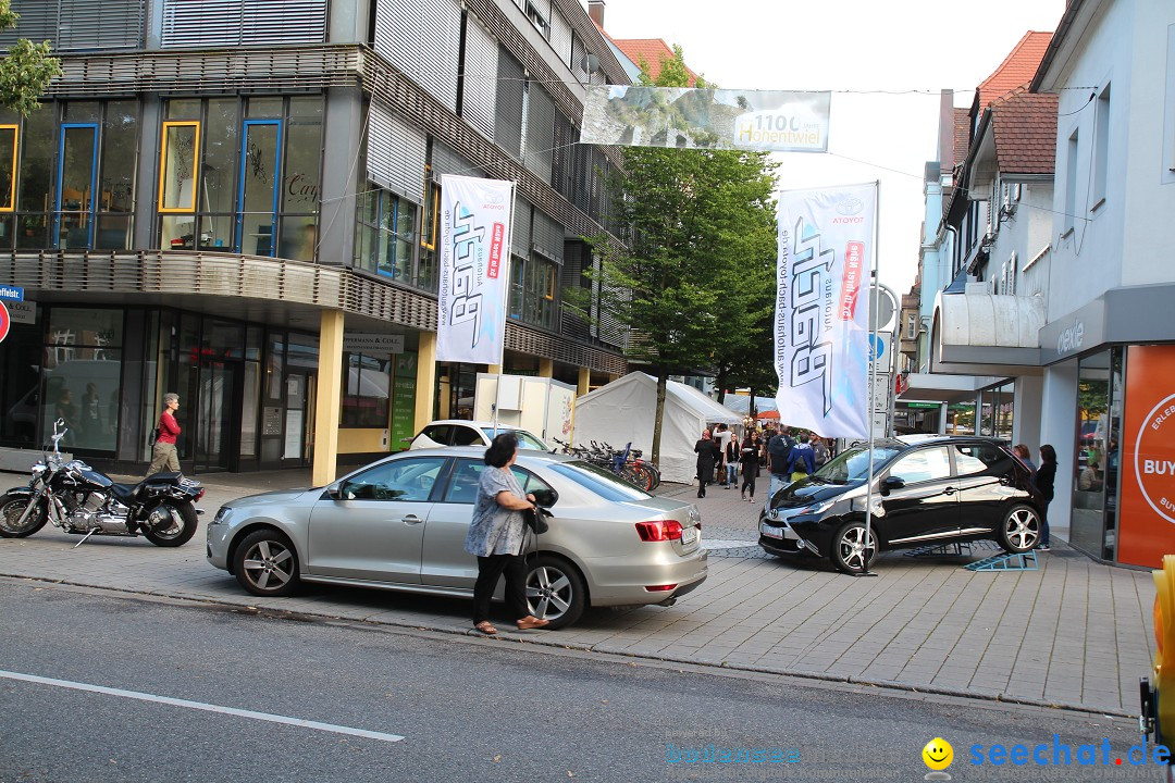 Stadtfest: Singen am Hohentwiel im Hegau - Bodensee, 27.06.2015