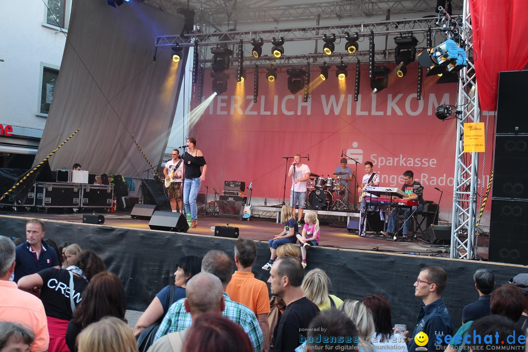 Stadtfest: Singen am Hohentwiel im Hegau - Bodensee, 27.06.2015