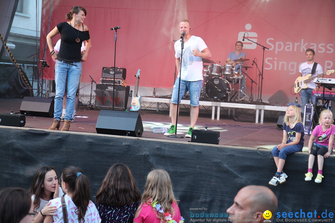 Stadtfest: Singen am Hohentwiel im Hegau - Bodensee, 27.06.2015