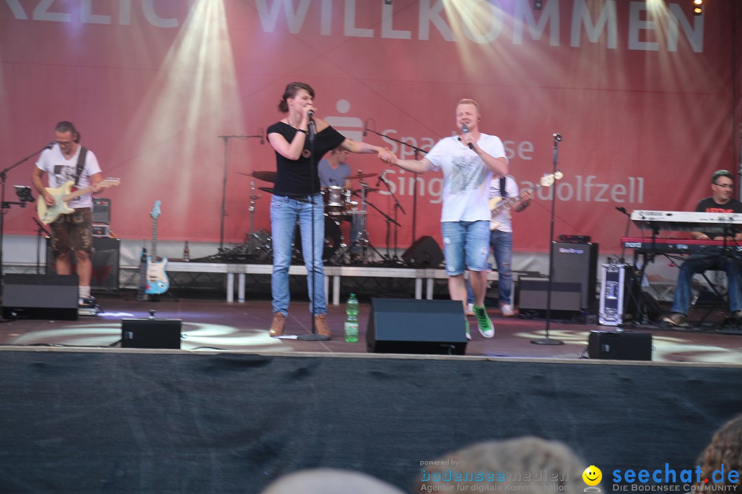 Stadtfest: Singen am Hohentwiel im Hegau - Bodensee, 27.06.2015