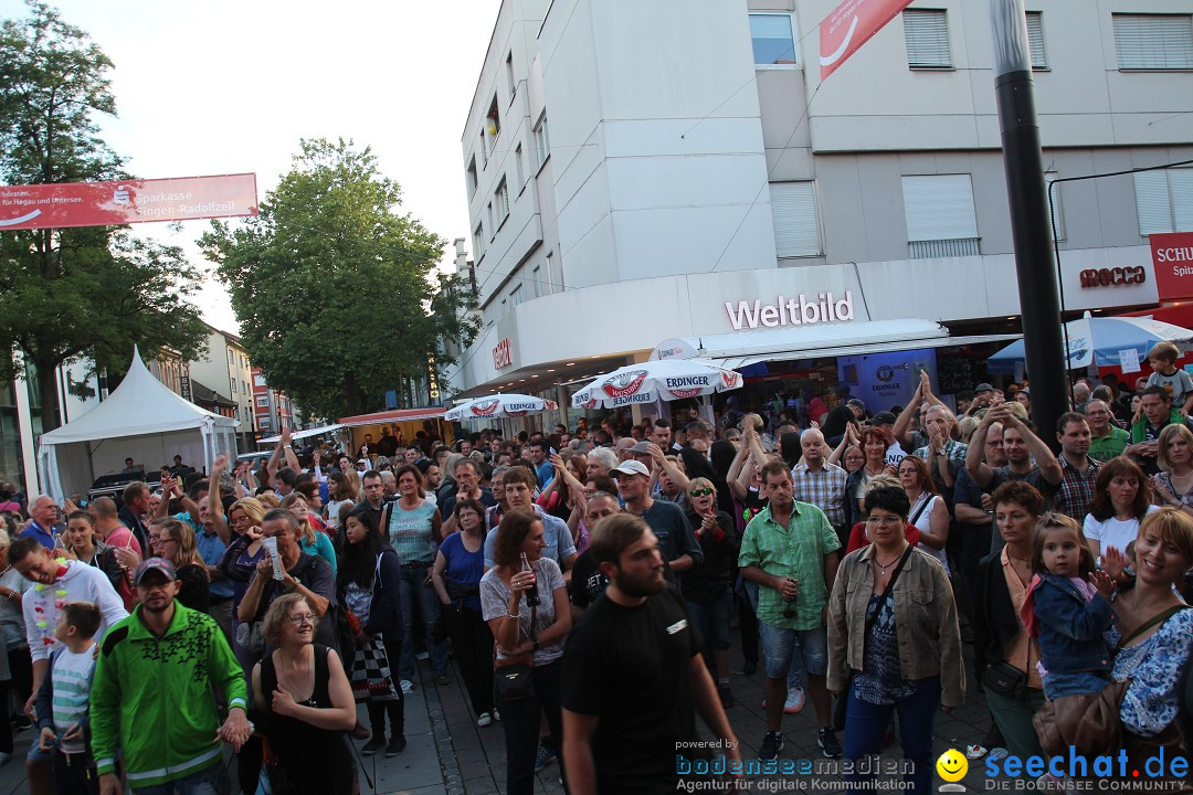 Stadtfest: Singen am Hohentwiel im Hegau - Bodensee, 27.06.2015