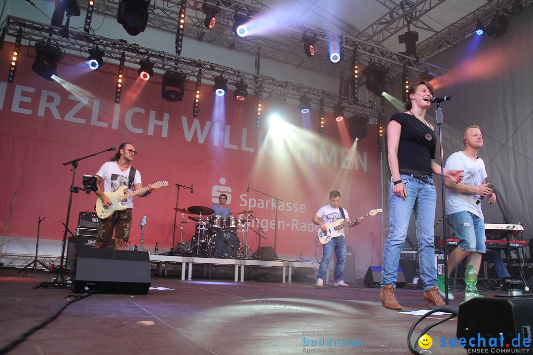 Stadtfest: Singen am Hohentwiel im Hegau - Bodensee, 27.06.2015