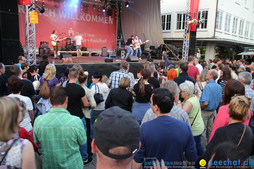 Stadtfest: Singen am Hohentwiel im Hegau - Bodensee, 27.06.2015