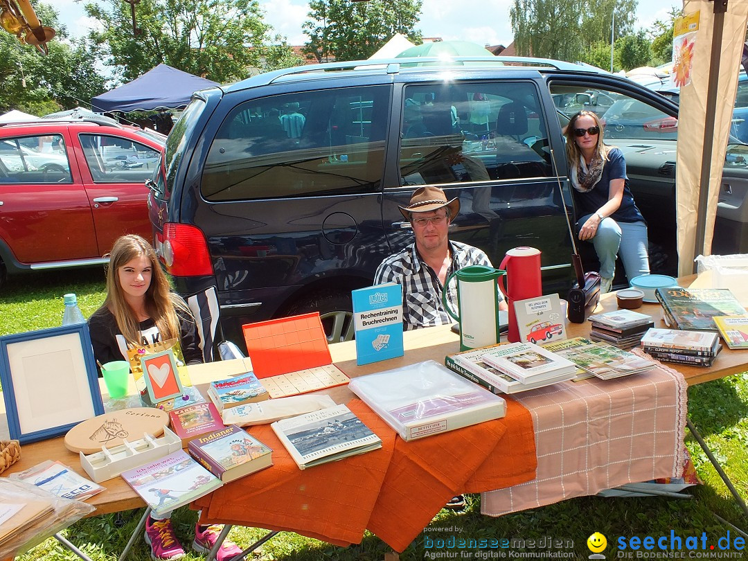 Sommerfest mit Flohmarkt - Musikverein: Uttenweiler, 28.06.2015